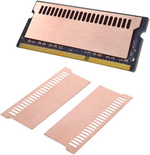 Laptop Memory Heatsink Kit, Copper Heat Sink + Pre-Applied Thermal Conductive... picture