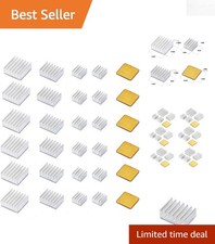 30 PCS Thermal Management Heatsink Kit for Raspberry Pi Models A, B, 2, 3, 4, 5 picture