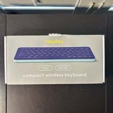 HeyDay Compact Wireless Keyboard - Bluetooth & USB Wireless Receiver - picture