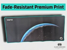 Llano Space Horizon Colorful Oversized Mouse Pad 31x14