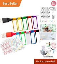 Versatile 300 PCS Indoor/Outdoor Cable Labels - Waterproof & Tear-Resistant picture