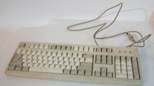 VINTAGE CHERRY RS 6000 / G83-6104LANUS 5-PIN DIN-PLUG WINDOWS KEYBOARD picture