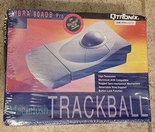 Vintage Qtronix Libra 90ADB PRO Macintosh Trackball ( BRAND NEW FACTORY SEALED ) picture