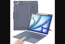 Nillkin Rugged Detachable Keyboard Case iPad Air 13 Pro 12.9 Gray TPU Used picture
