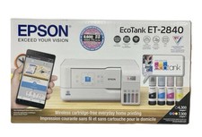 Epson EcoTank ET-2840 SE Color Inkjet All-In-One Printer, White picture