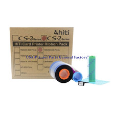 New Ribbon Fit For HITI CS200e Color Ribbon YMCKO-400 Sheet Fast delivery picture
