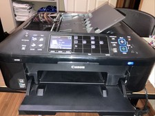 Canon PIXMA MX882 All-In-One Wireless Inkjet Printer w/ Cords Tested picture