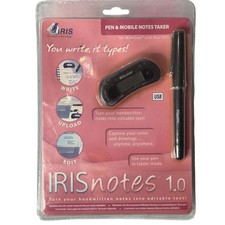 IRIS IRISnotes 1.0 Digital Pen Mobile Note Taker PC Mac Handwriting to Text USB picture