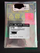 Western Digital Black WD6003FZBX 6TB 7200 RPM Internal Hard Drive. NEW, No Box picture