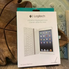 Logitech Ultrathin Keyboard Cover for iPad mini (White) NEW IN BOX picture