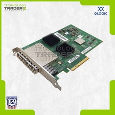QLE2564 QLogic 4-Ports LC 8Gbps FC PCI E HBA PX4810402-01 W/ 4x FTLF8528P2BCV-QL picture