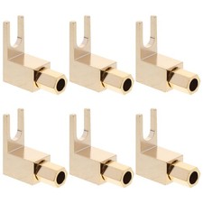 6Pcs Durable Copper Banana Plug Adaptor for Hifi Stereo Speaker Connectors picture