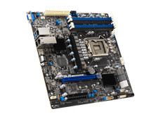 Intel® Xeon® E-2300 LGA 1200 Micro-ATX server motherboard with four DIMM and one picture