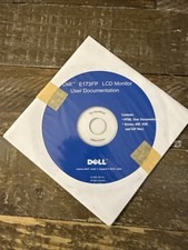 Dell Documentation E173FP LCD Monitor Software PC Cd Rom picture