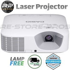 Casio XJ-V10X Lamp Free DLP Laser Projector 3300 ANSI Lumens HDMI Remote Manual picture