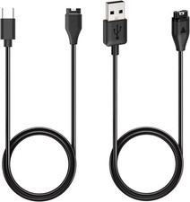 for Garmin Watch Charger, USB Type C + A Charging Cable Cord Garmin... picture