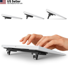 GPG2 ESC Flip Keyboard Stand for Desk, Tilting Riser That Attaches to Black picture