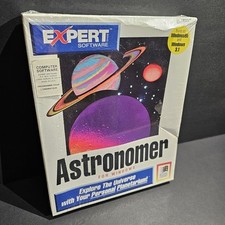 Vintage EXPERT ASTRONOMER Software Floppy Astronomy 3.5
