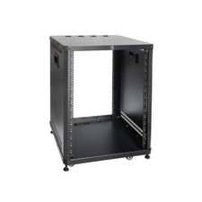 RIVECO 15U Network & Audio Rack with Feet & Wheels, Obtuse Angel Server Rack ... picture