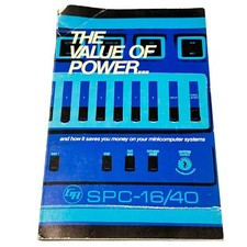 The Value Of Power And How It Saves You Money On Your Minicomputer Systems 1972 picture