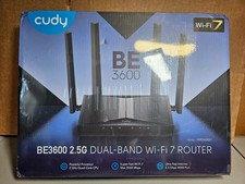 Cudy BE3600 WiFi 7 Gigabit 4 Stream Dual Band Router WR3600 - New & Sealed picture