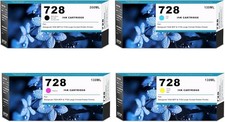 728XL 728 Ink Cartridge Set for HP DesignJet T730/T830 (BK/C/M/Y) picture