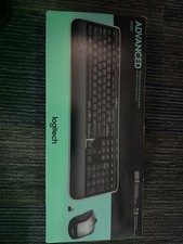 Logitech Advanced MK520 Wireless Keyboard & Mouse Combo Black English QWERTY picture