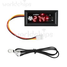 DC 12V 3A 4-wire PWM Fan Temperature Control Speed Controller Digital Display picture