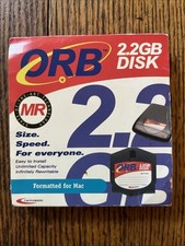 Castlewood ORB 2.2GB DISK,  Mac Format,  Factory Sealed picture