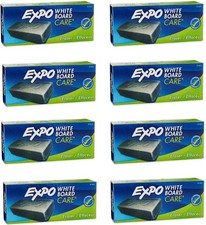 EXPO Block Eraser Dry Erase Soft Pile 8 Pack picture