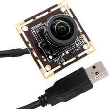 5MP 30FPS Fisheye USB Camera Module 200 Degree Ultra Wide Angle Webcam Board IMX picture