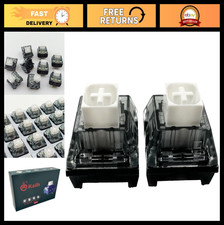 45gf Clicky 5-Pin Mechanical Keyboard Switches - Waterproof, Pre-Lubed, 108pcs picture
