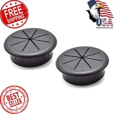 2-3/8 Inch (60mm) Flexible Desk Grommets | Wire Cord Hole Cover Cable Organiz... picture