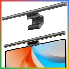 Monitor Light Bar Eye Care Glare Free USB Stepless Dimming Dark Gray picture