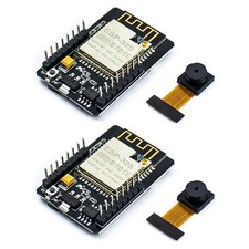Hosyond 2Pcs ESP32-CAM Wireless WiFi+Bluetooth Development Board with OV Camera picture