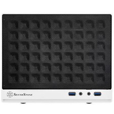 Silverstone SG13WB (black&white, mesh front panel)) Mini-DTX/Mini-ITX SFF Case picture