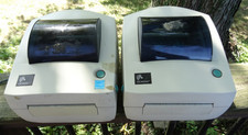 LOT OF 2 Zebra GC420d Thermal Label Printer USB Serial Parallel - PARTS picture