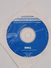 Dell Application Reinstalling Sonic RecordNow 7.3 LE Software PC CD P/N X7365 picture
