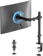 Single LED LCD Monitor Desk Mount Heavy Duty Fully Adjustable Monitor Stand for picture