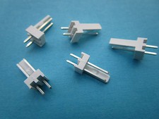 500 pcs 2510 Pitch 2.54mm 2 Pin Male Plug Connector Straight-pin picture