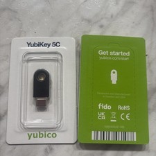 Yubico YubiKey 5C (USB-C) FIDO2 / U2F Security Key | Brand New Sealed picture
