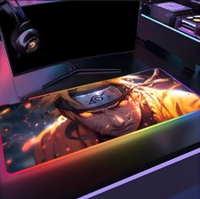 RGB Naruto Mouse Pad, XXL Gaming Mat, itachi uchiha, sasuke, sharingan, rinnegan picture