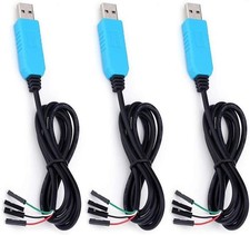 Pl2303ta USB to Ttl Serial Cable Debug Console Cable for Raspberry Pi 3 Pack picture