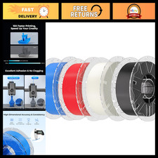 Multi-Color 1.75mm PLA Filament 4-Pack for 3D Printing - 4KG High Quality picture