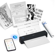 PRT Portable Thermal Portable Printer, Inkless Bluetooth Printer For Phone MT610 picture