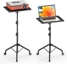 Projector Stand Tripod, Portable Projector Floor Stand with Wheels picture