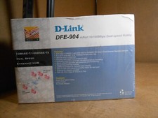 D-LINK DFE-904 4-PORT 10/100Mbps DUAL-SPEED HUBBY picture