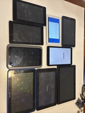 Lot of tablets Mix For Parts Sold As Is picture