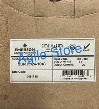 1PCS NEW EMERSON  SDN 20-24-100C Power module shipping  Via DHL or Fedex picture