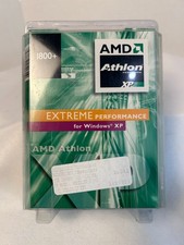 AMD Athlon XP 1800+ CPU AXDA1800BOX Socket A 462 Heatsink Fan Brand New *Sealed* picture